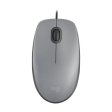 (image for) Silent M110 Wired USB Mouse - Silver