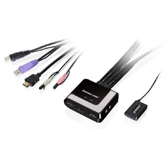 (image for) 2-Port Cable KVM Switch w/HDMI Support