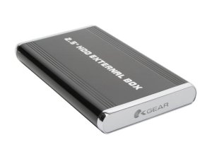 OKGEAR OK250AU2S-K Aluminum 2.5" USB2.0