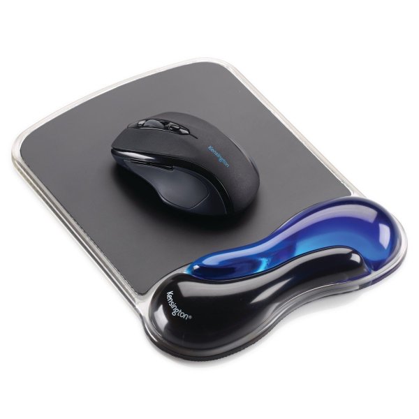 Kensington Duo Gel Mouse Pad - mouse pad with wrist pillow