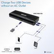 (image for) Tripp Lite Portable 2-Port USB Battery Charger Mobile Power Bank 10.4k mAh power bank - Li-Ion