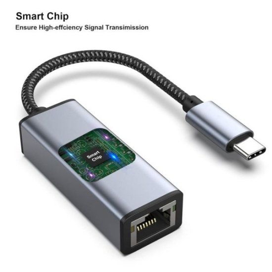 (image for) USB-C to Ethernet (RJ45) Adapter