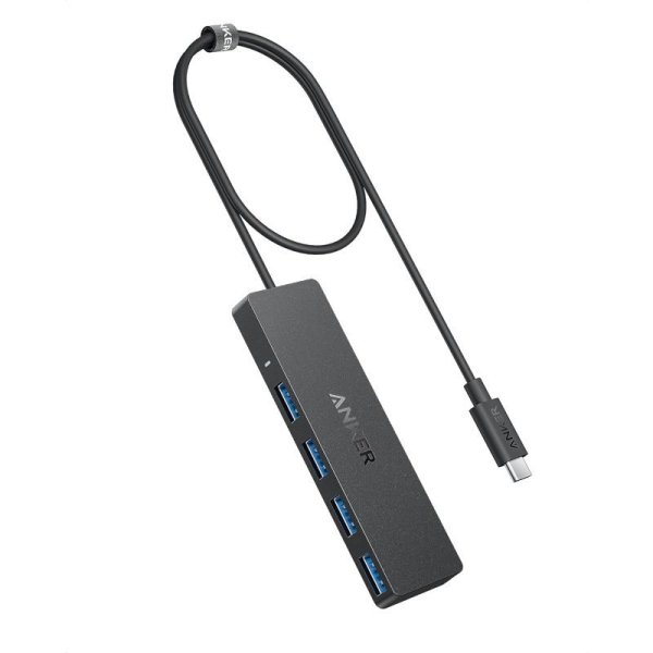 (image for) Hi-Speed USB C Hub, 4 Ports USB 3.0 Hub - Click Image to Close