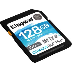 (image for) Kingston Canvas Go! Plus - flash memory card - 128 GB - SDXC UHS-I