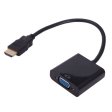 (image for) HDE 1080p HDMI Male to VGA Female Video Converter Adapter Cable