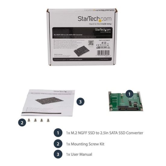 (image for) M.2 SSD to 2.5in SATA Adapter