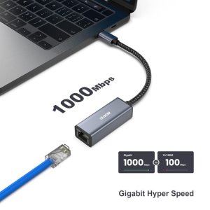 USB-C to Ethernet (RJ45) Adapter