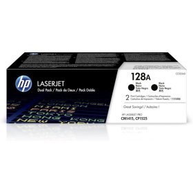 128A Black Toner Cartridges (2-pack)