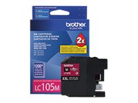 (image for) Brother LC105M - Super High Yield - magenta - original - ink - Click Image to Close