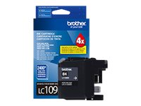 (image for) Brother LC109BK - Super High Yield - black - original - ink - Click Image to Close