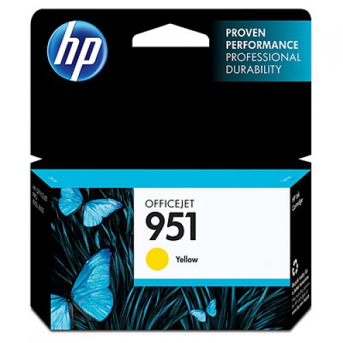 (image for) HP 951 - CN052AL - print cartridge - 1 x pigmented yellow