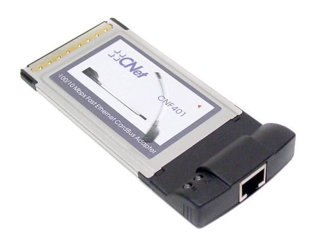 (image for) CNet 10/100Mbps Fast Ethernet CardBus Adapter - Click Image to Close