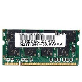 (image for) SPECTEK Memory SODIMM 1GB DDR - Click Image to Close