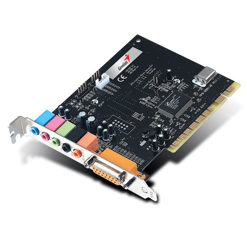 (image for) Sound Maker Value 5.1 Audio 5.1 Channel PCI Acceleration Card - Click Image to Close