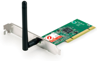 (image for) 802.11G Wireless PCI Adapter (54 Mbps) - Click Image to Close